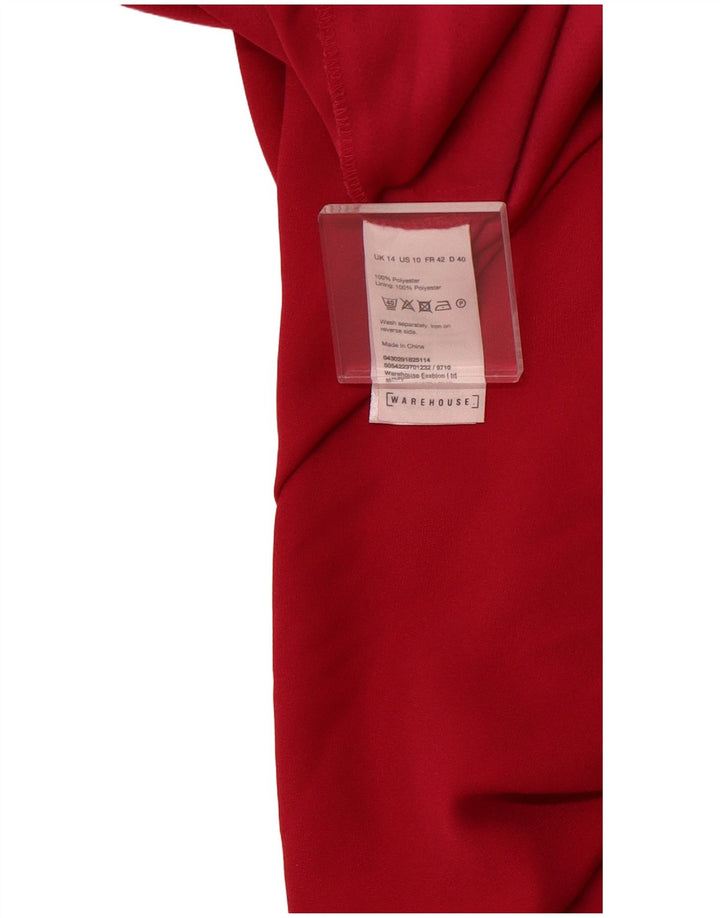 WAREHOUSE Combinaison sans manches pour femme UK 14 Polyester rose moyen