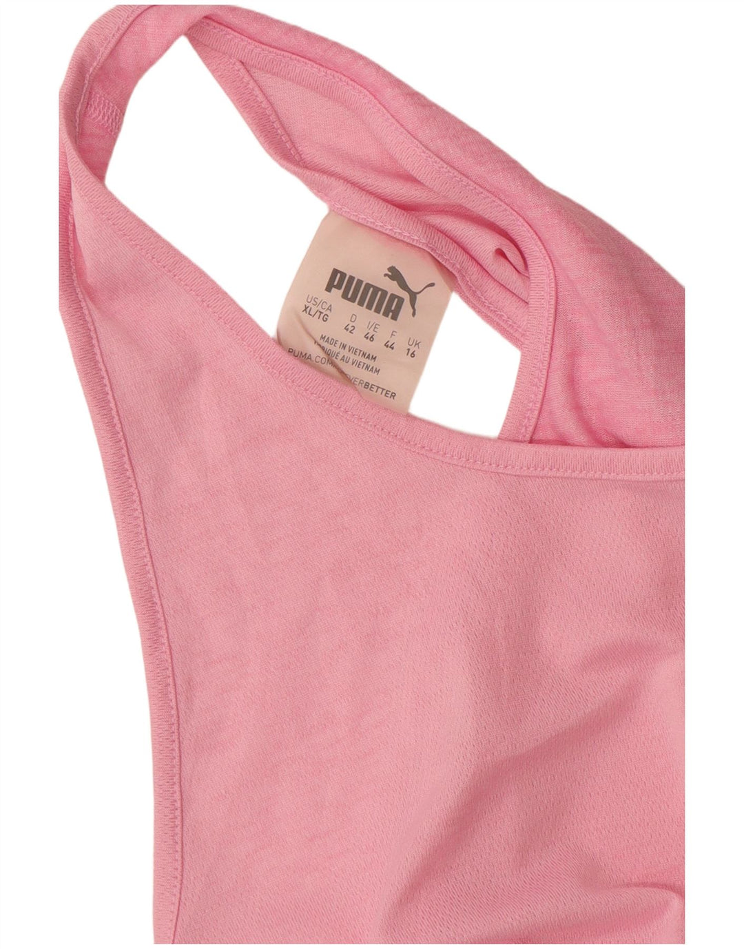 Puma Débardeur Femme UK 16 Large Rose Polyester