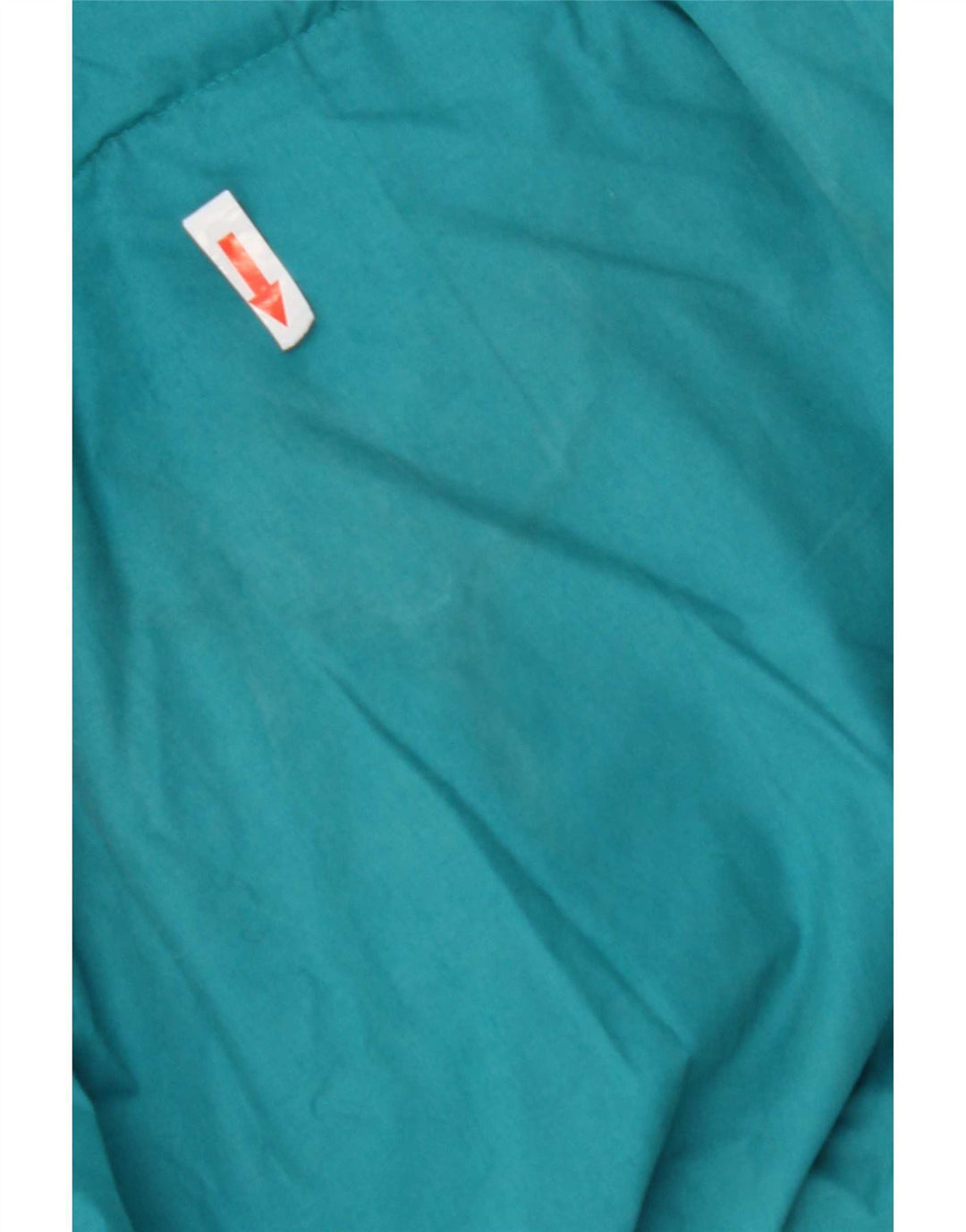 veste rembourrée vintage pour hommes UK 42 XL Bleu Colorblock Polyester