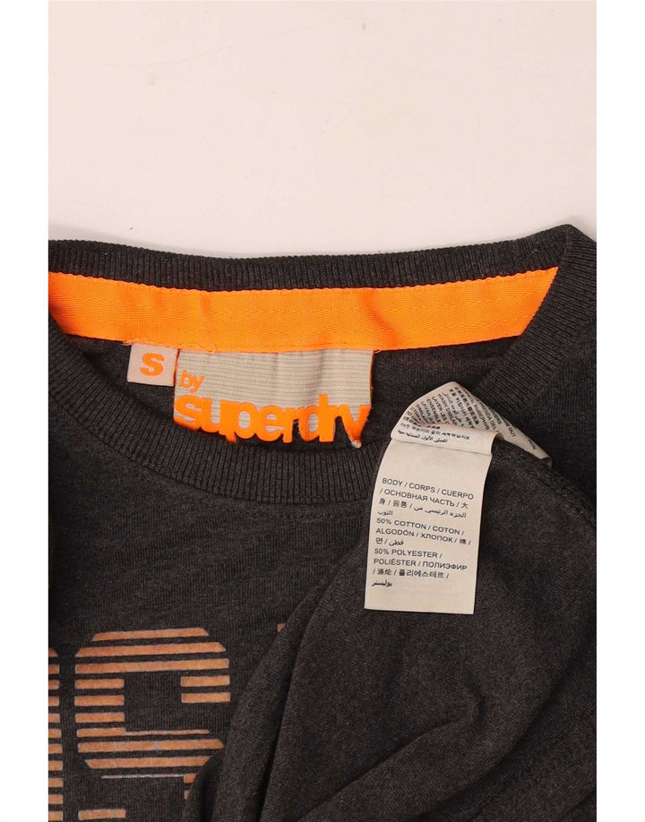 Superdry T-Shirt Graphique Osaka Homme Petit Gris Coton