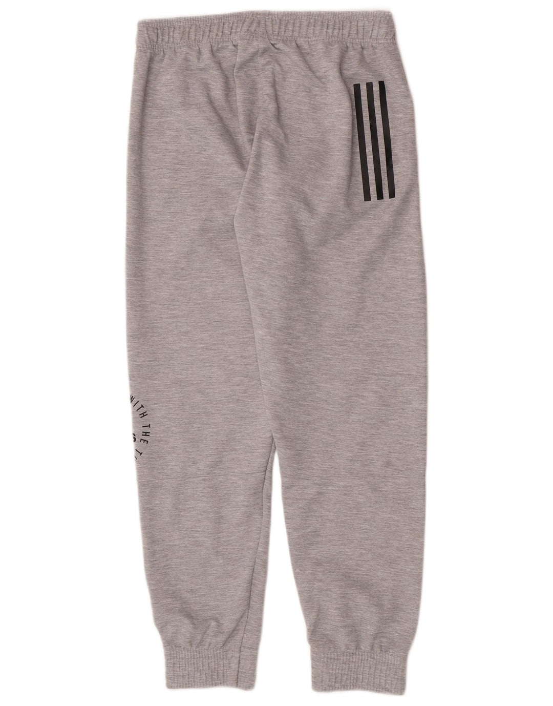 Adidas Pantalon de survêtement graphique pour homme Gris moyen Polyester