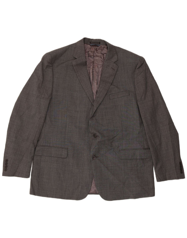 Ralph Lauren Veste blazer longue à 2 boutons pour homme UK 46 2XL Gris classique