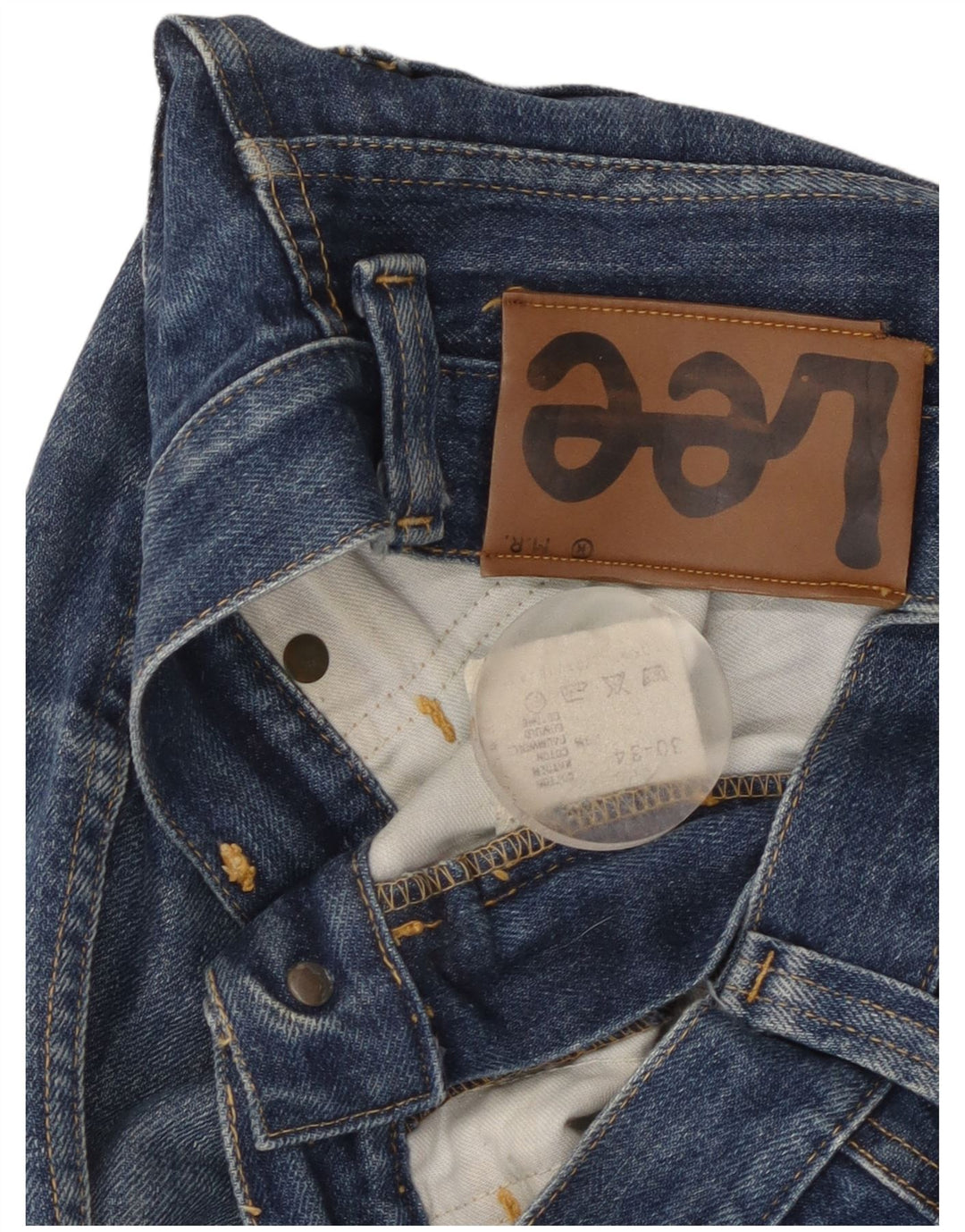 Lee Jean Slim Femme W30 L31 Bleu Coton