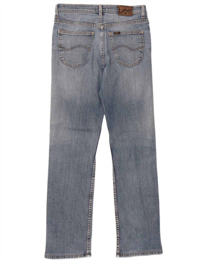 Lee Jean droit Brooklyn effet vieilli W33 L34 pour homme en coton bleu