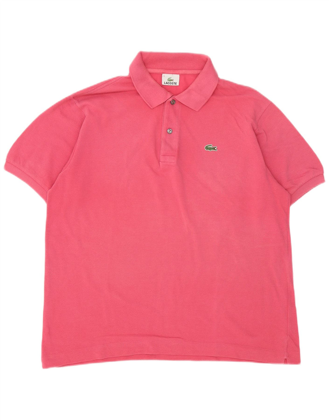 Lacoste Polo Homme Taille 5 Grand Coton Rose
