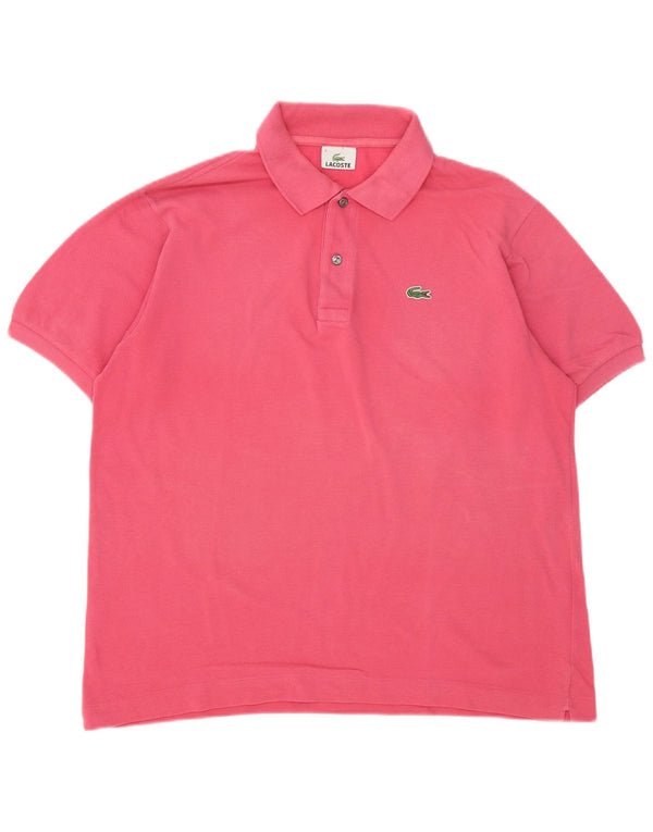 Lacoste Polo Homme Taille 5 Grand Coton Rose