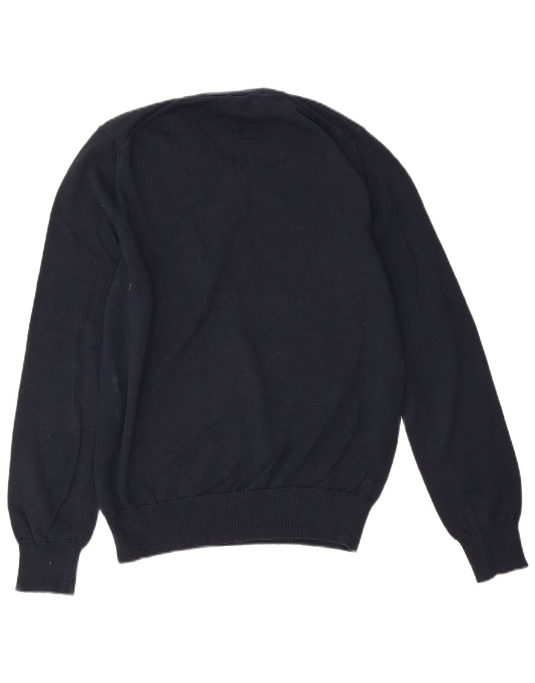 Marks & Spencer Pull col V Homme Bleu Marine Moyen Coton