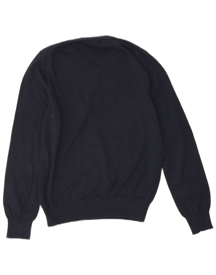 Marks & Spencer Pull col V Homme Bleu Marine Moyen Coton