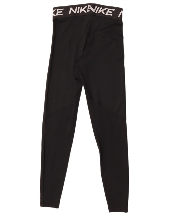 Nike Legging graphique Dri Fit pour femme UK 8 Small Noir