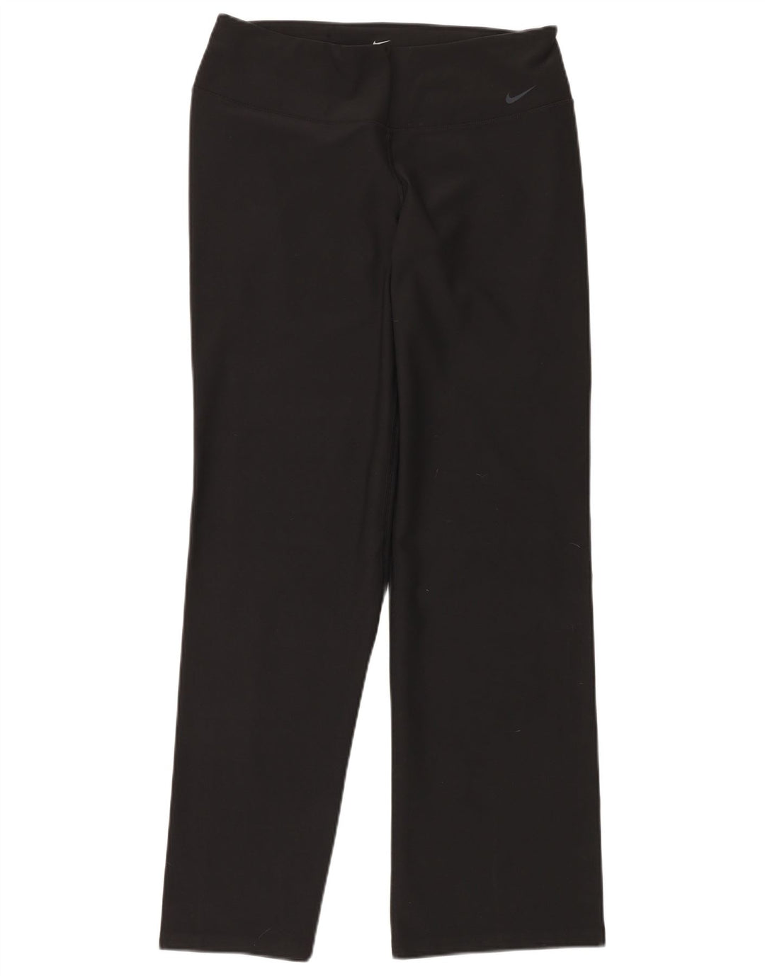 NIKE Pantalon de survêtement Dri Fit pour femme UK 14 Large Noir Polyester