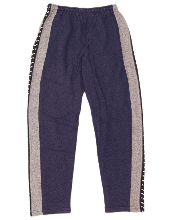 Arena Pantalon De Survêtement Graphique Femme UK 10 Small Bleu Colorblock Coton