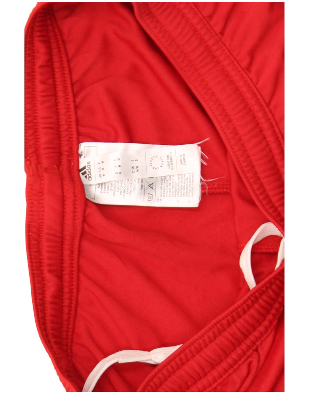 Adidas Short de Sport Aeroready Homme Rouge Moyen Polyester
