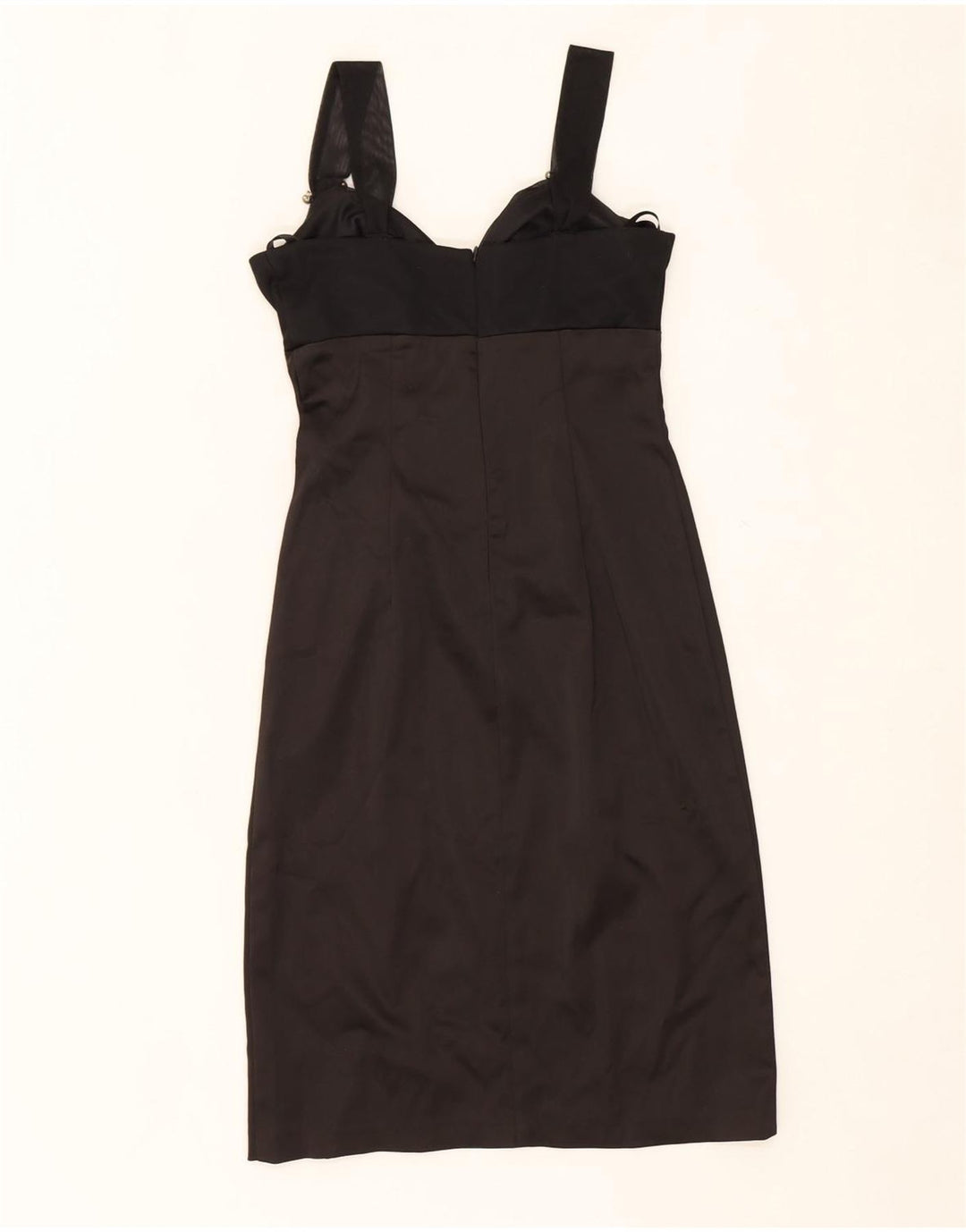 BETSY & ADAM Womens Sleeveless Sheath Dress US 4 Small Black Polyester Vintage Betsy & Adam and Second-Hand Betsy & Adam from Messina Hembry 