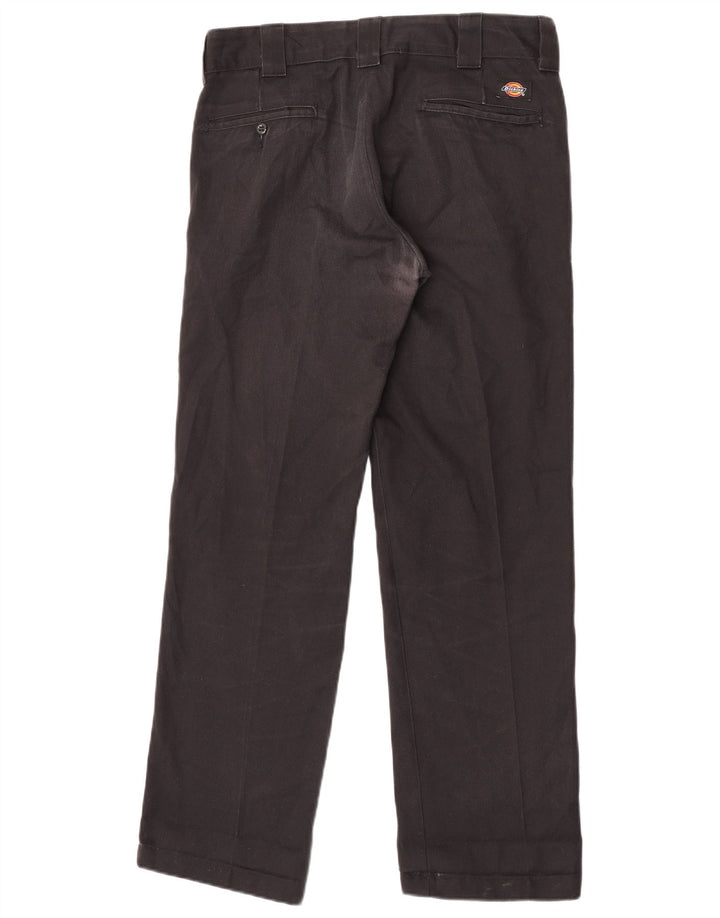 Dickies Pantalon Chino Slim Droit Homme W32 L32 Noir Polyester