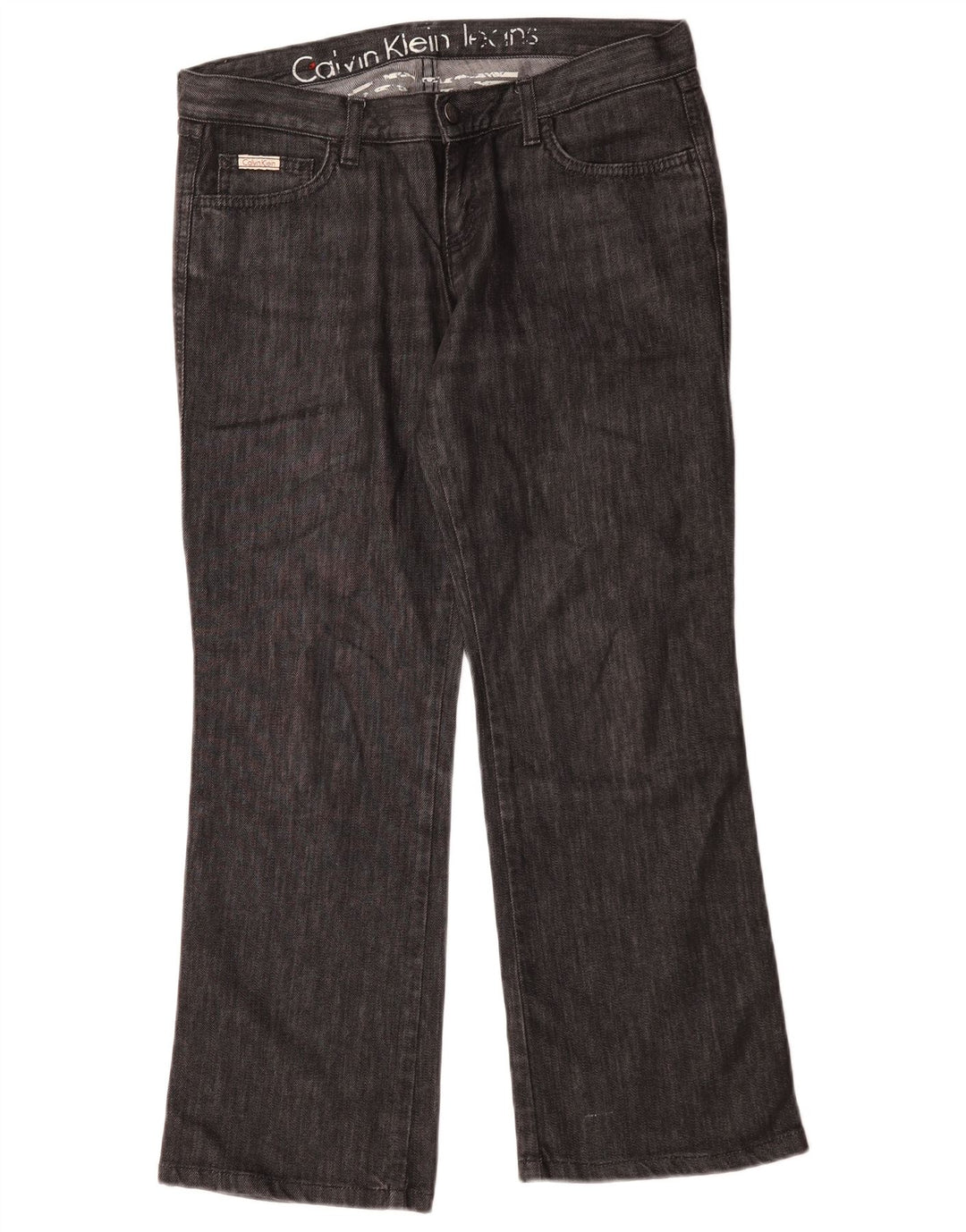 Calvin Klein Jean droit femme W30 L28 coton noir