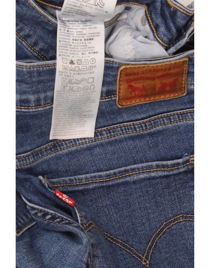 Levi's Jean Slim 711 Femme W32 L30 Bleu Coton