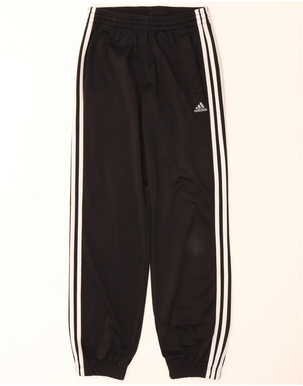 ADIDAS Pantalon de survêtement garçon Joggers 13-14 ans Noir Polyester
