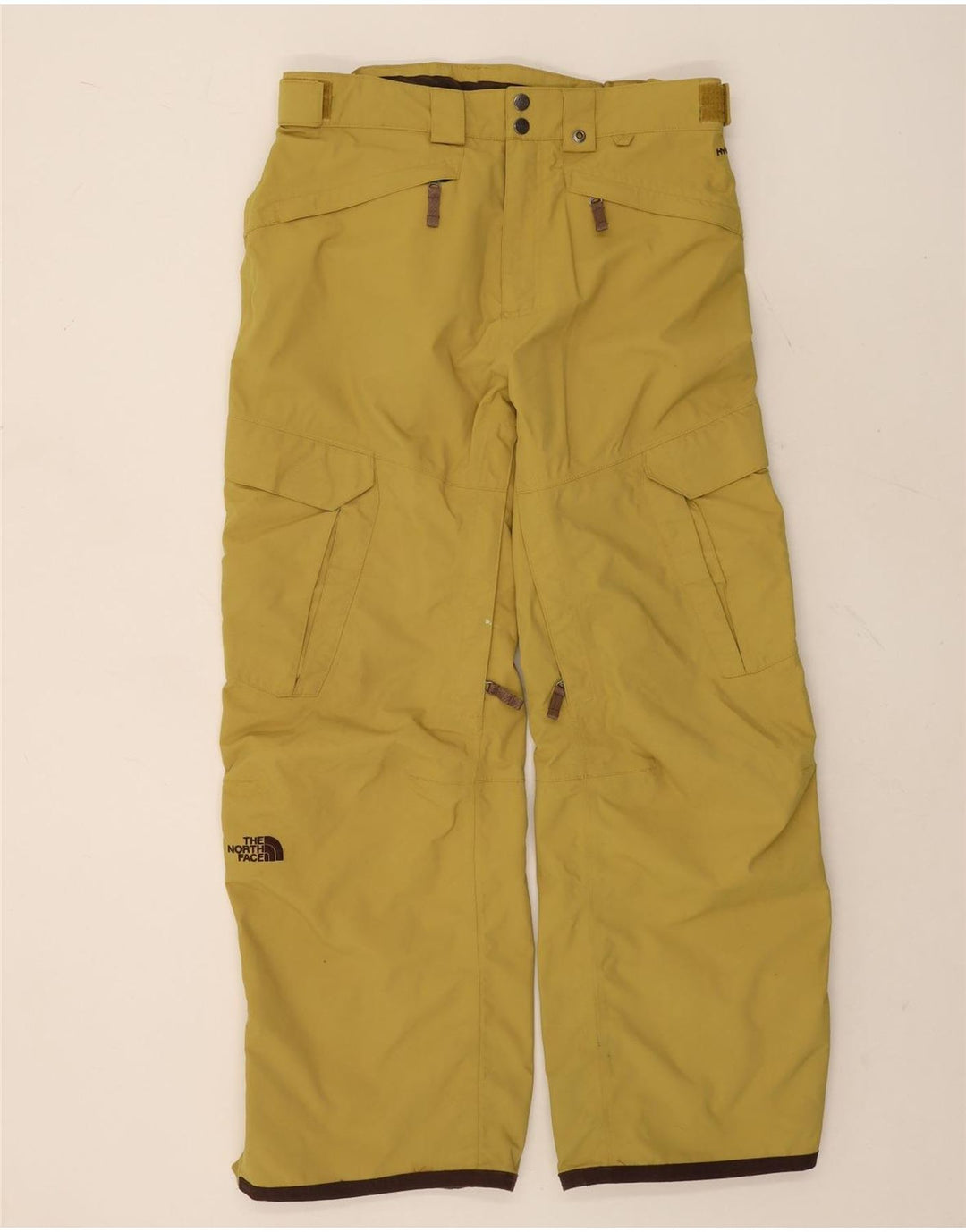 The North Face Pantalon de ski cargo pour homme Large en nylon jaune