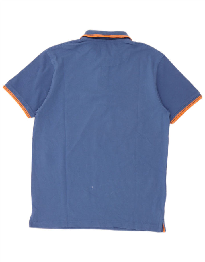 Avirex Polo Homme Bleu Moyen Coton