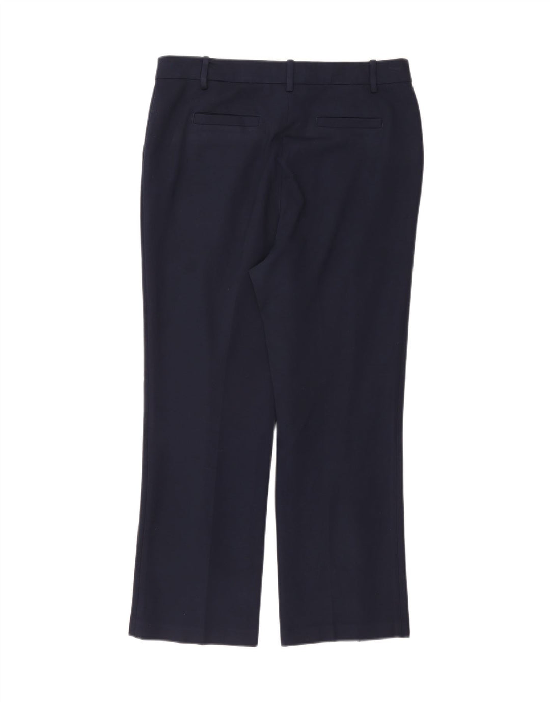 Tory Burch Pantalon Chino Femme US 12 Large W30 L27 Bleu Marine Viscose