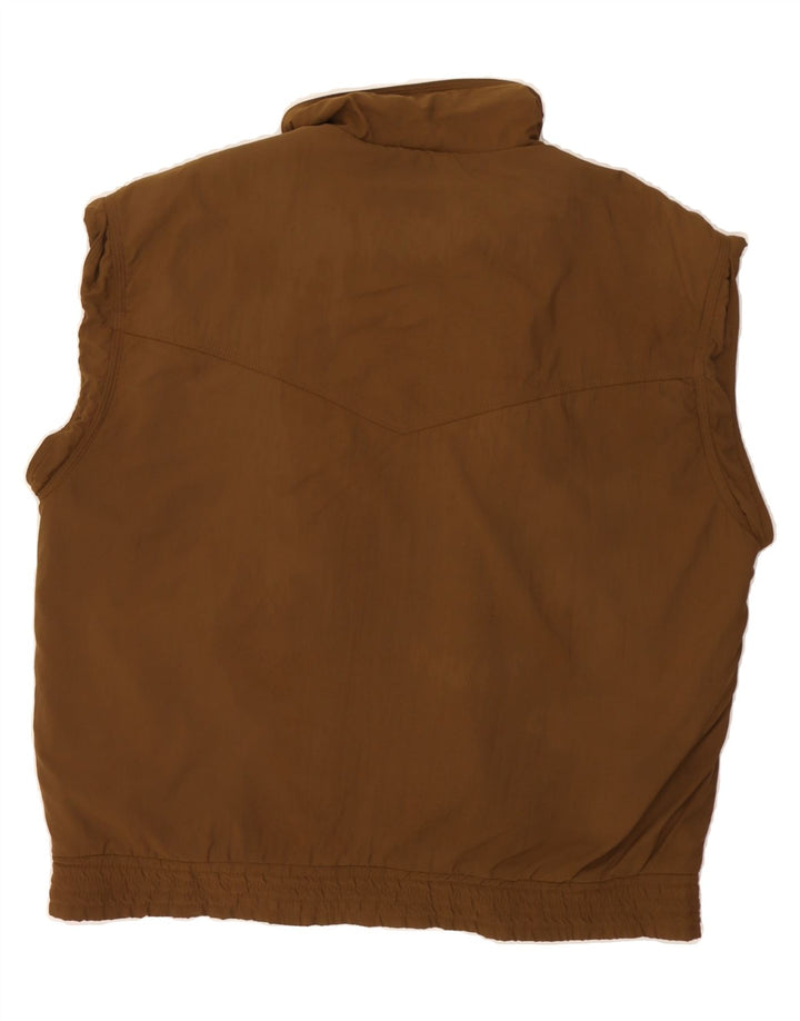 STEINEBRONN Mens Gilet UK 42 XL Brown Polyester Vintage Steinebronn and Second-Hand Steinebronn from Messina Hembry 