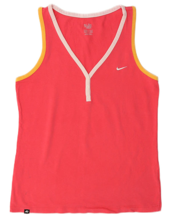 Nike Débardeur Femme UK 16/18 Large Rose