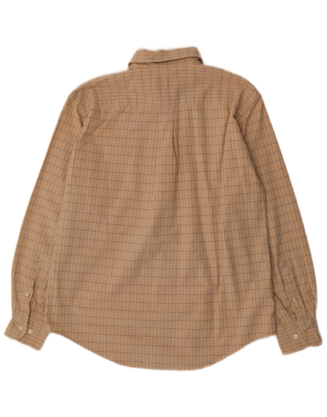 Sergio Tacchini Chemise Homme Coton à Carreaux Beige Moyen