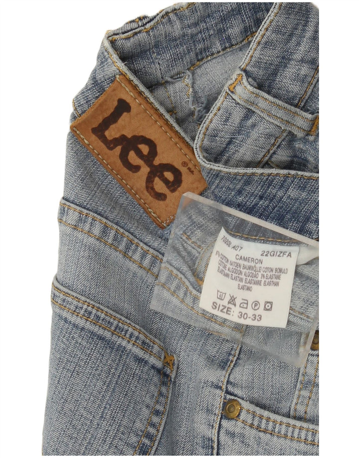 LEE Jean droit Cameron femme W30 L33 bleu coton