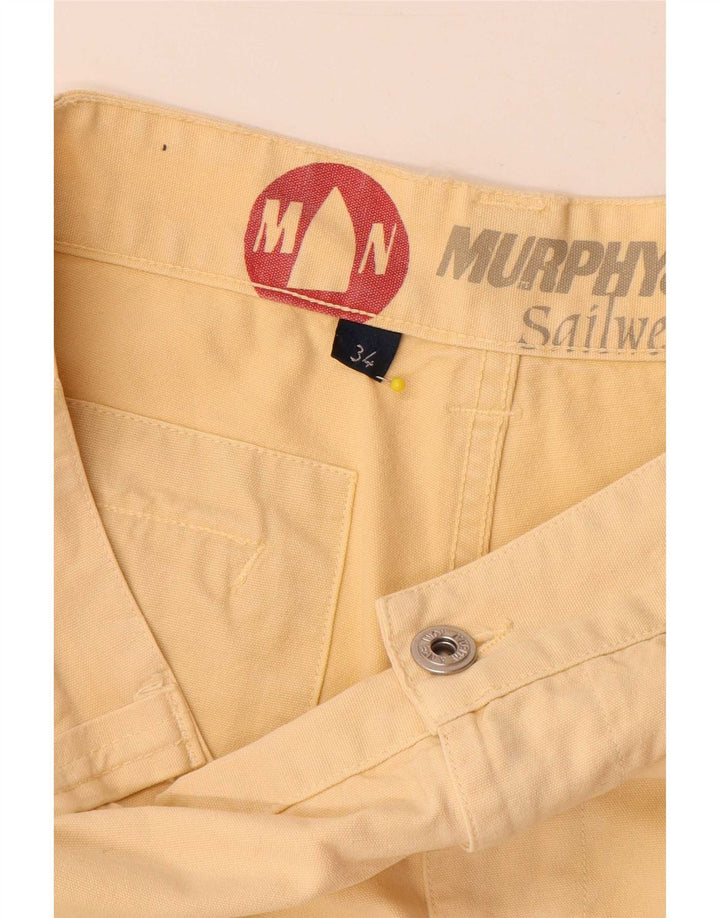 Murphy & Nye Short Chino Homme W34 Grand Coton Beige