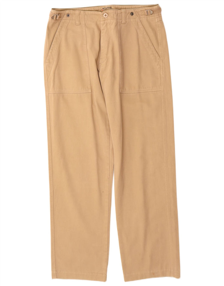 CONBIPEL Pantalon Chino Droit Homme IT 50 Large W32 L31 Beige Coton