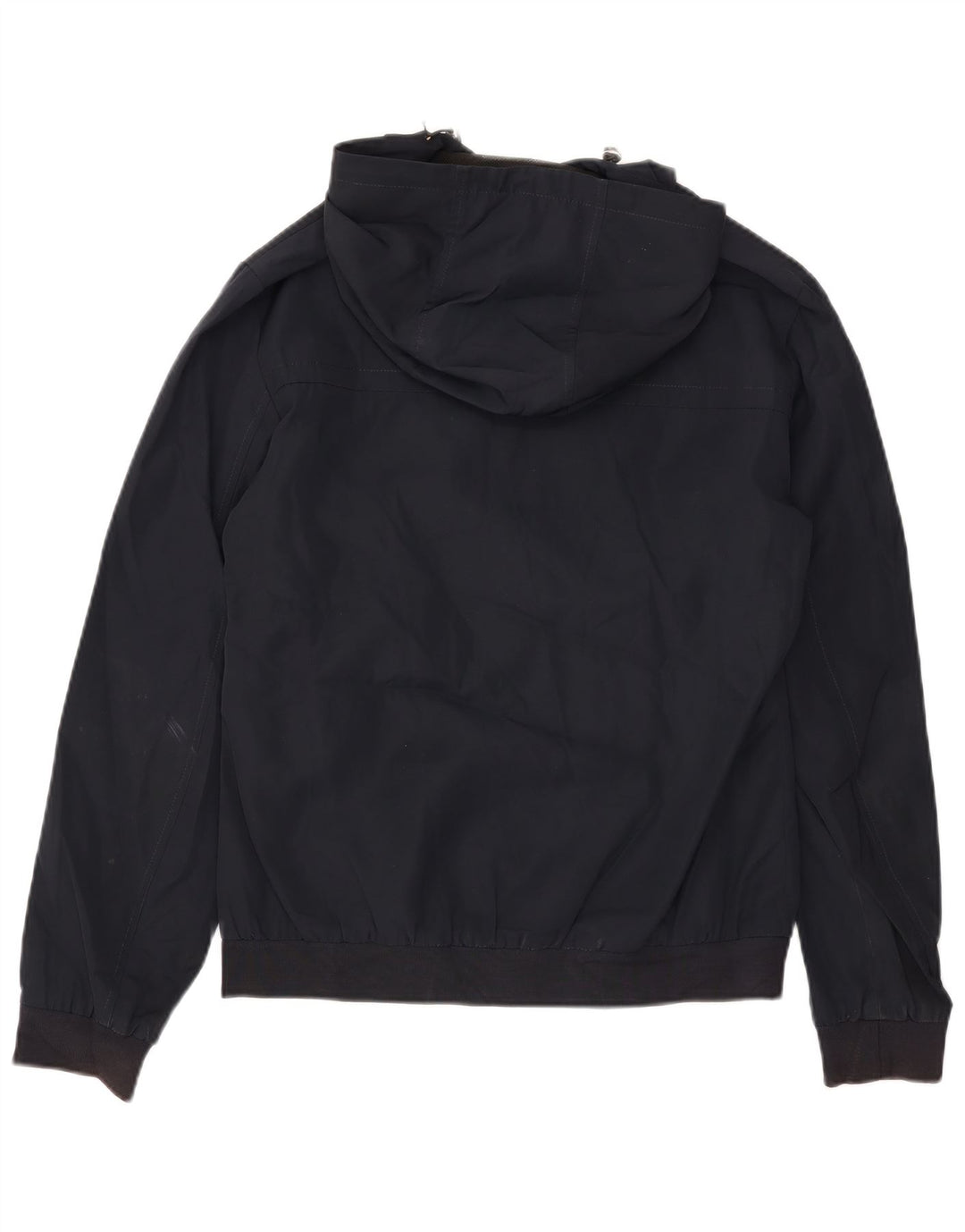 REISS Veste bomber à capuche pour homme UK 38 Bleu marine moyen Polyester
