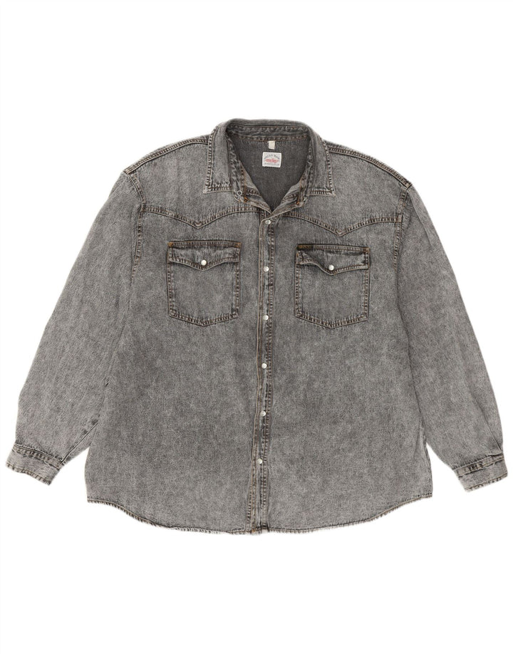 Chemise en jean homme Arizona XL coton gris