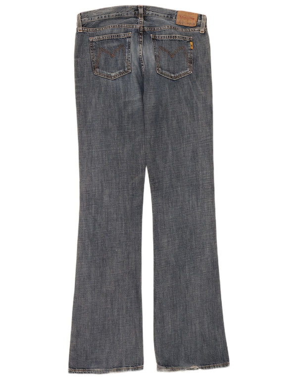 Meltin' Pot Jean Évasé Femme W28 L34 Bleu Coton