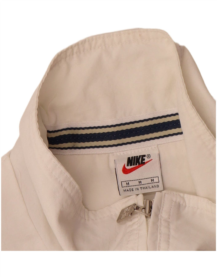 Nike Gilet Homme UK 38 Medium Blanc Nylon