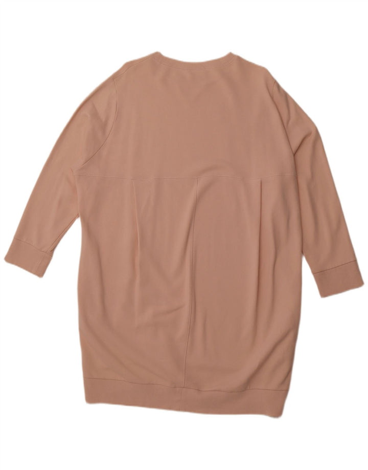 COS Robe pull surdimensionnée pour femme UK 44 en coton rose moyen
