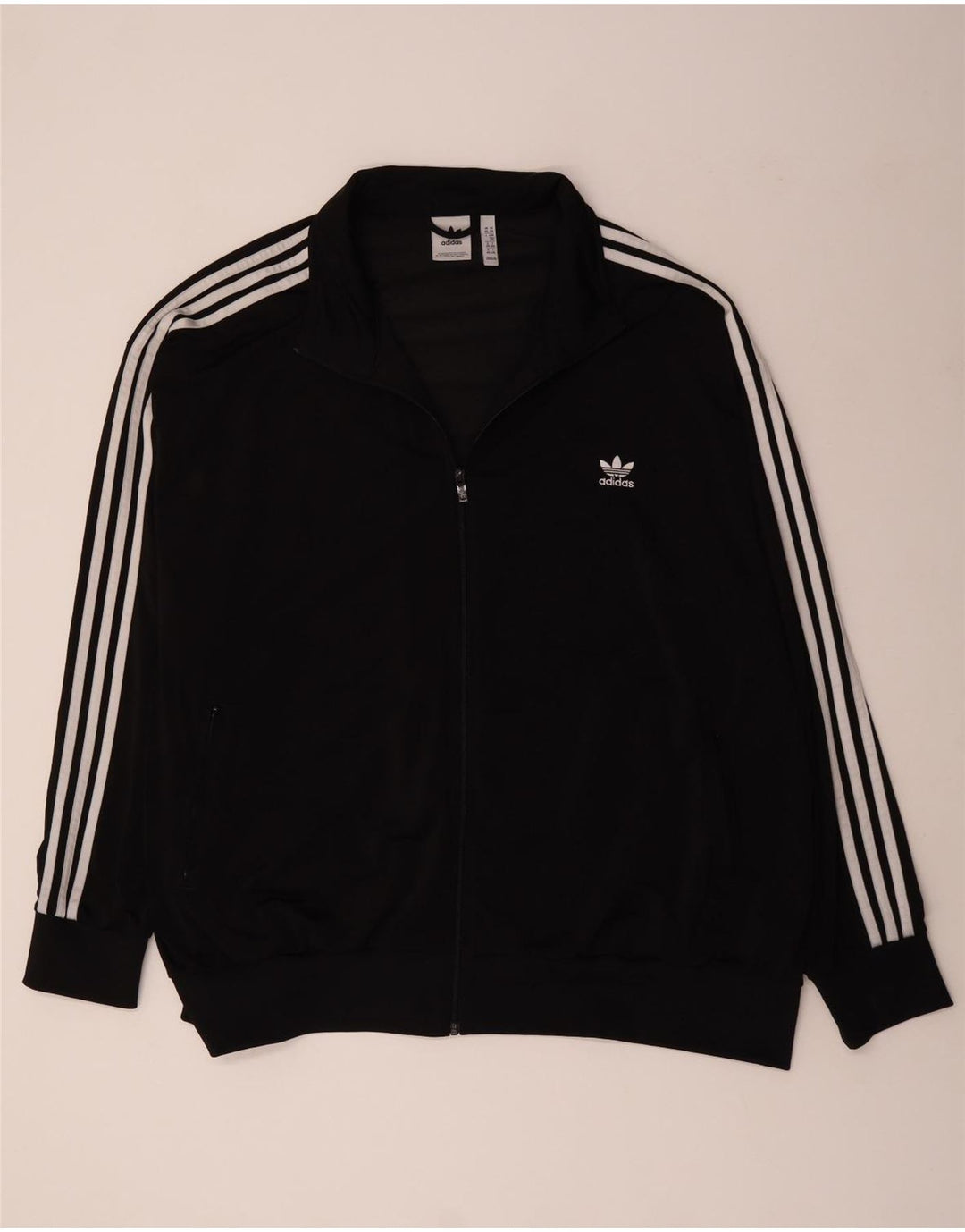 Adidas Veste de survêtement coupe ample pour homme 4XL Noir Polyester
