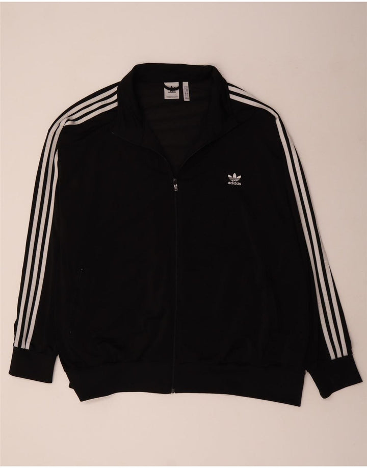 Adidas Veste de survêtement coupe ample pour homme 4XL Noir Polyester