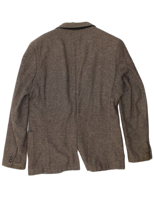 SCOTCH & SODA Veste Blazer 1 Bouton Homme IT 48 Marron Moyen