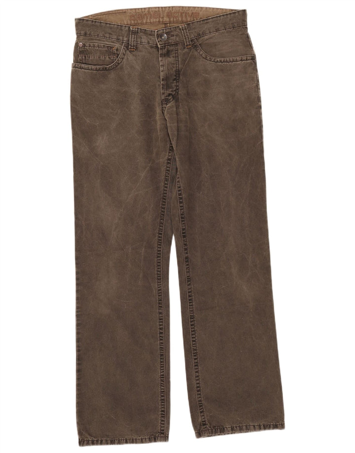 Jean droit homme Camel Active W33 L32 coton kaki