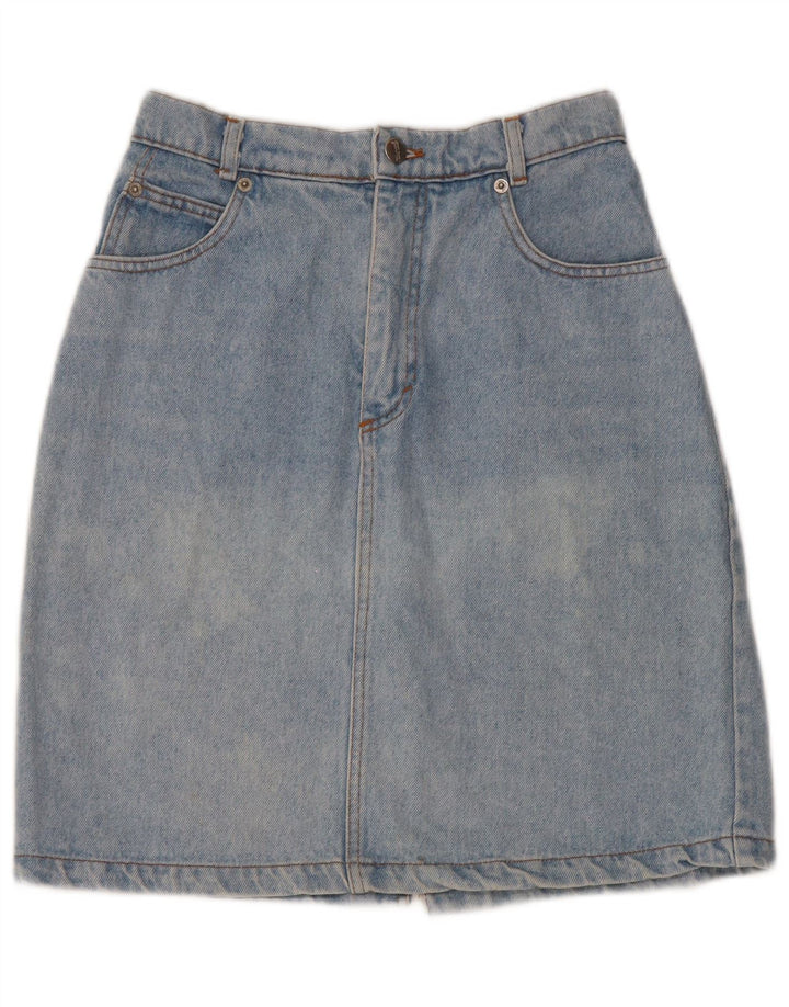 DE VILLE Jupe en Jean Femme W30 Coton Bleu Moyen