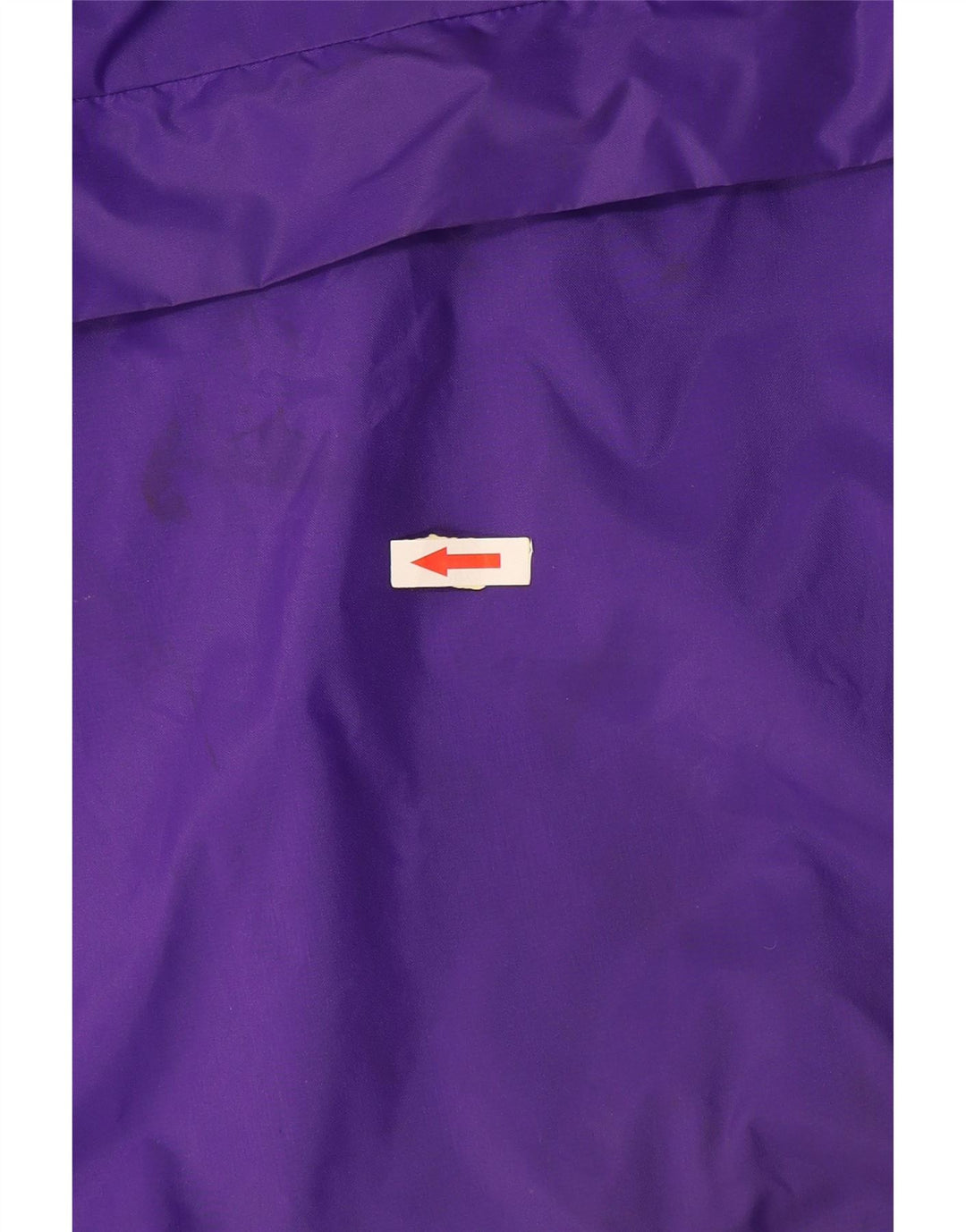 K-WAY Veste de pluie à capuche pour homme UK 42 XL Violet Polyamide