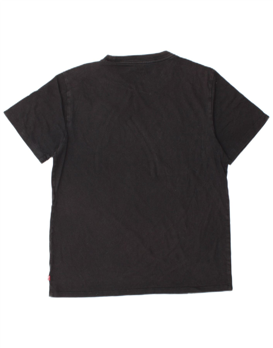 Levi's T-Shirt Standard Graphic Femme UK 14 Noir Moyen