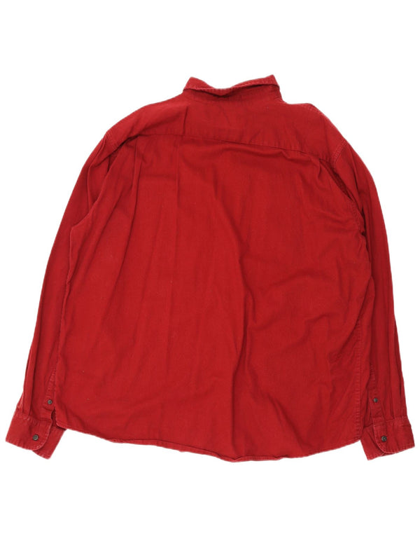 Wrangler Chemise Regular Fit XL Coton Rouge