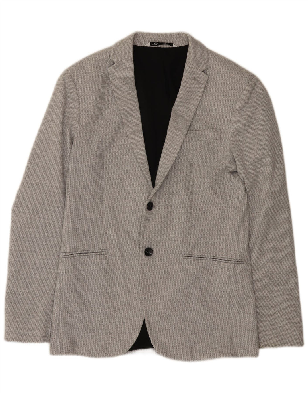 Zara Veste blazer à 2 boutons pour homme UK 38 Gris moyen