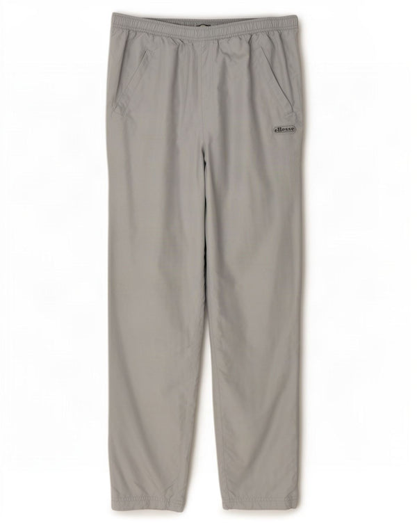Ellesse Pantalon de survêtement pour femme UK 12 Gris moyen Polyester