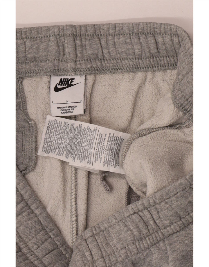 Nike Pantalon de survêtement pour homme en coton gris Taille L