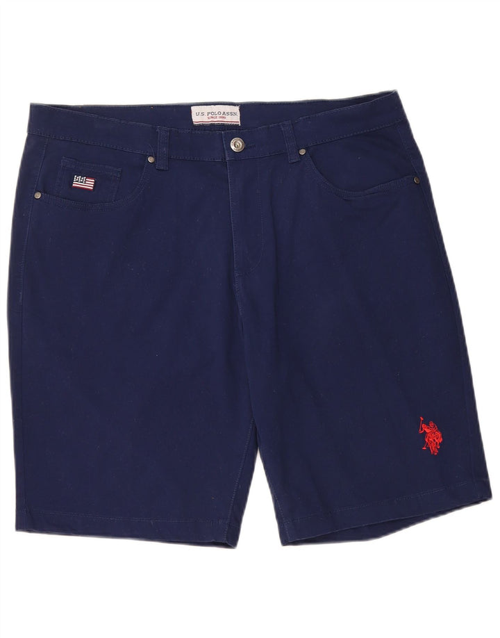 US POLO ASSN Short décontracté pour homme IT 50 Large W34 Bleu marine