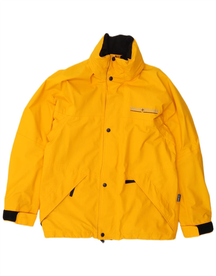 Great Escapes Veste coupe-vent Gore-Tex pour homme UK 38 Jaune moyen
