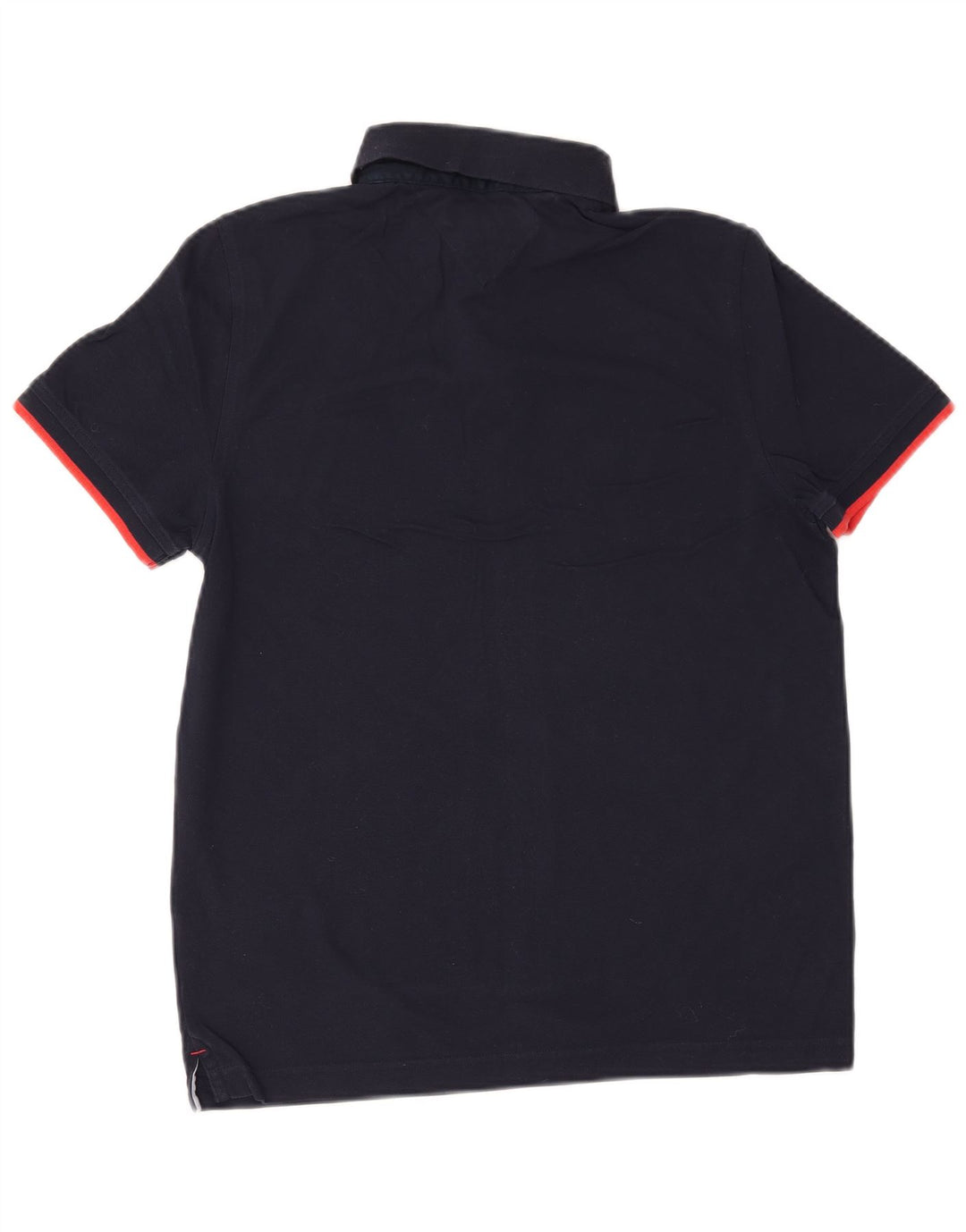 Tommy Hilfiger Polo Homme Petit Bleu Marine Coton