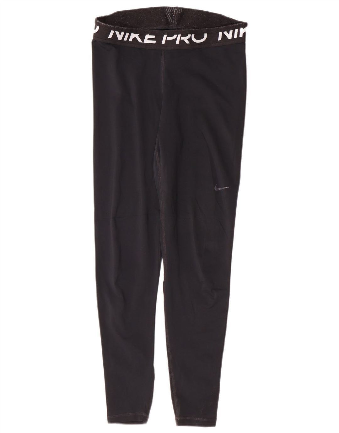 Nike Legging graphique Dri Fit pour femme UK 12 Noir moyen Polyester Sports